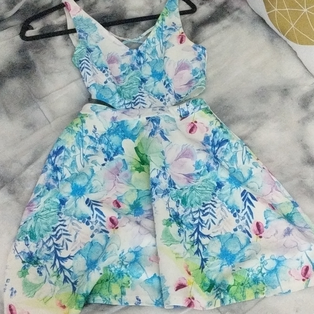 Valleygirl multicolor skater skirt